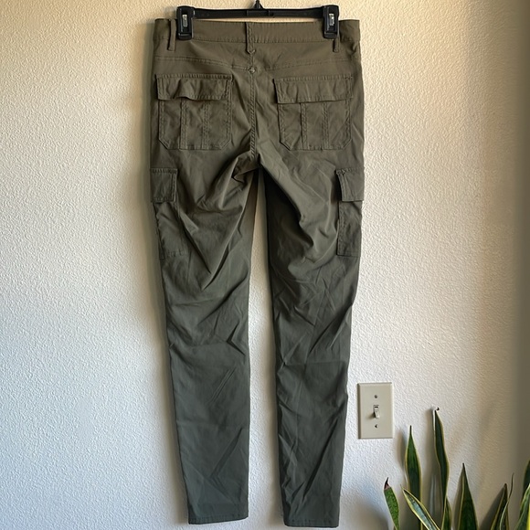 Prana Women's Meme Pant Outdoor Active Hiking Cargo Green 6 - Picture 5 of 7